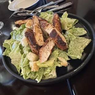 Grilled Caesar Salad