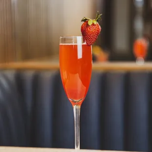 Strawberry Mimosa