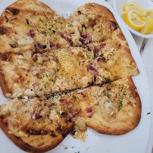 Crab Flatbread
