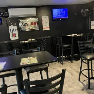 the interior of the restaurant