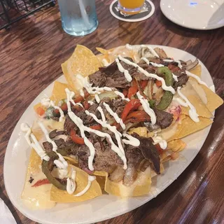 Philly Cheesesteak Nachos