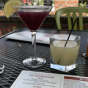 $5 Cocktails Frozen Jose Canseco &amp; Blueberry Lemondrop