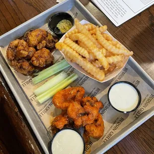 Cauliflower wings