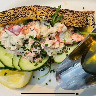 Lobster roll.