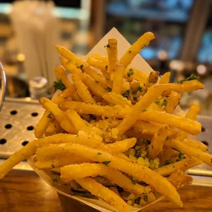 Parmesan truffle fries