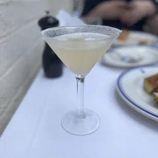 Stonefruit martini