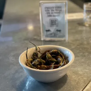 Edamame &amp; Shishito Peppers