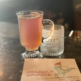 Ya Filthy Animal holiday cocktail