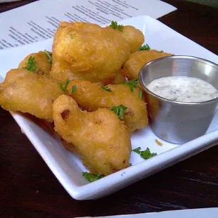 Cauliflower Fritters