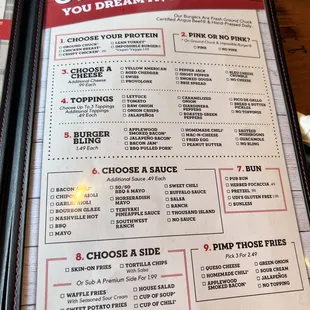 menu, sushi and sashimi
