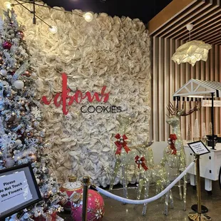 a decorated christmas tree