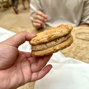 Peanut Butter Cookie Sandwich