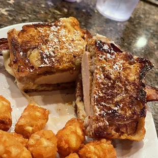 Grilled Apple Fritter Chicken &amp; Swiss