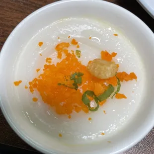 a plate of food on a table