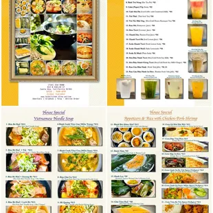 New Dine In Menu Jan 2025