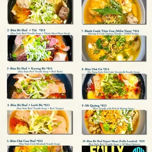 New Dine In Menu Jan 2025