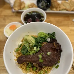 Mì Vịt Tiềm - Broised Duck Egg Noodle