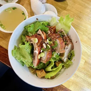 Dry Roasted Duck Noodles