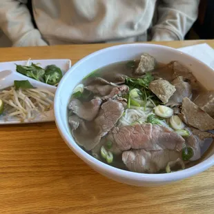 Beef and Meatball Pho