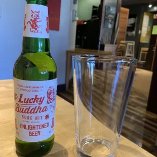 Lucky Buddha beer