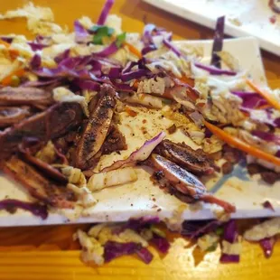 Yay it turned into a mess just as I thought when I was served the bbq short ribs on a tiny plate