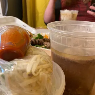 Pho Tai Chin, Bo Vien Beef and Meatball Pho
