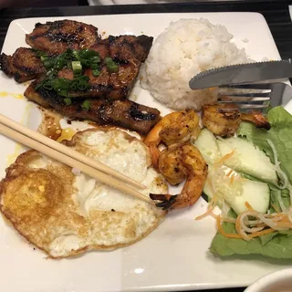 Com Suon Nuong, Tom & Trung Chien