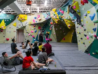 Cave Climbing Gym