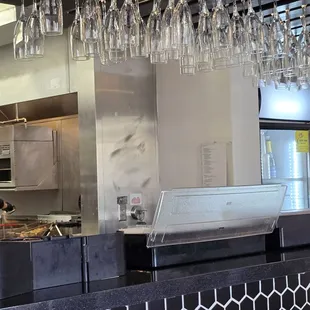Front counter at entry