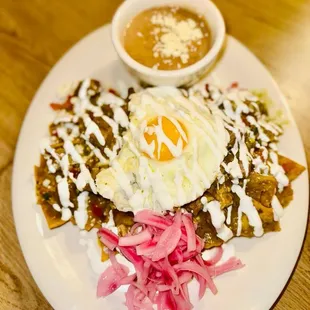 Chilaquiles con Salsa Verde
