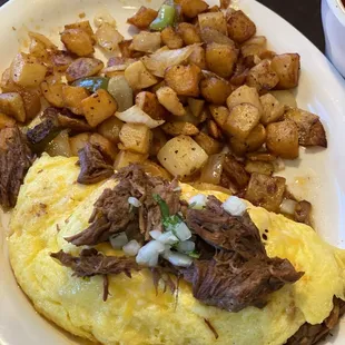 Birria Omelette