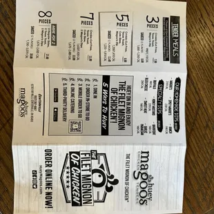 To go menu