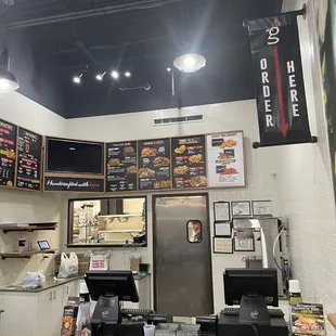 Front counter