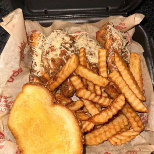 5 piece Garlic Parmesan tenders(sauced)