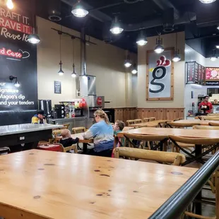 Dining Area at Huey Magoo&apos;s Dr. Phillips