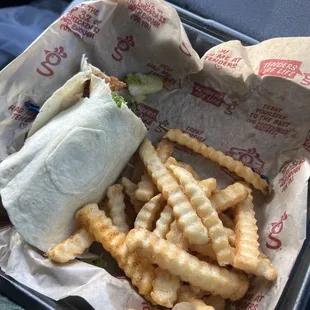 I ate half already