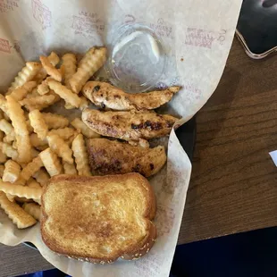 3 Piece Grilled Chicken Tender combo