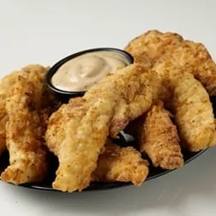Our Fried Tenders with Magoo's Sauce!