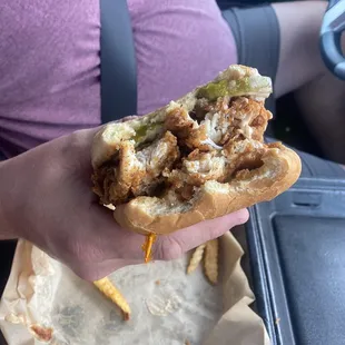 Magoo's chicken sandwich