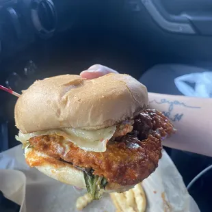 Buffalo chicken sandwich