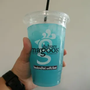Blue razz lemonade