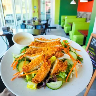 Crispy Chicken Salad