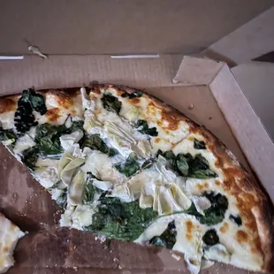 Large spinach &amp; artichoke so good
