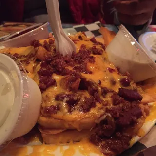 Chili Cheese Fries or Tater Tots