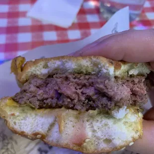 Inside the World Famous Huey Burger