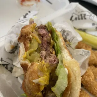 World Famous Huey Burger