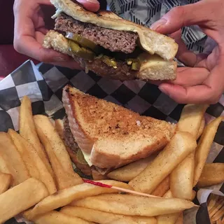 Texas Toast Burger