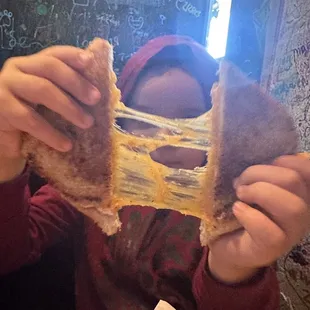 Kids grilled cheese