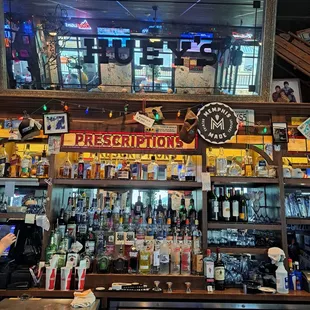 a view of the bar