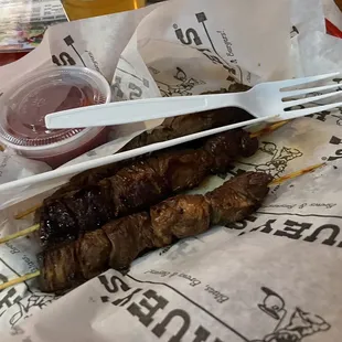 Steak Stick Dinner